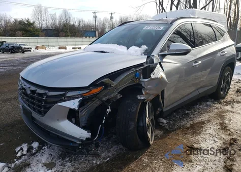 2022 Hyundai Tucson Limited from USA, damaged, VIN 5NMJECAE8NH138295